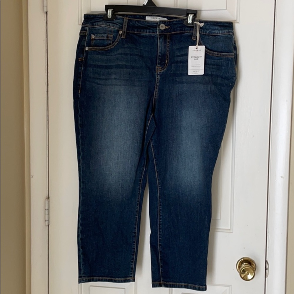 Torrid straight leg jeans